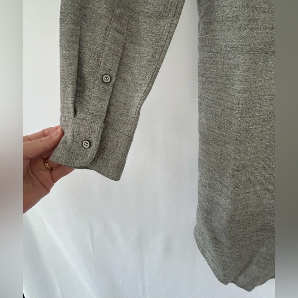 Lou & Grey Size Small Dress Tie at Front Great Condition Gray - Picture 7 of 9